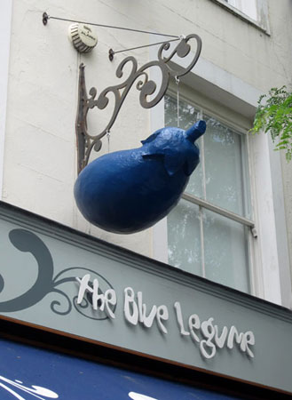 Blue Legume Signage